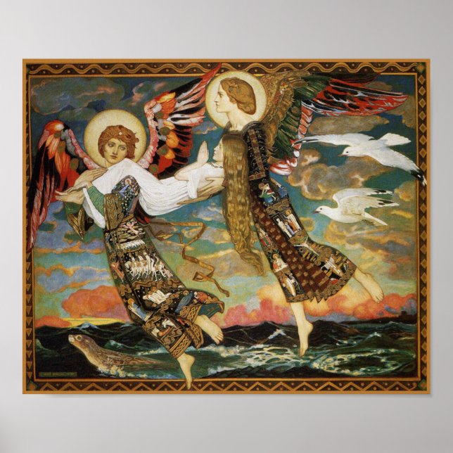 Póster Rua. Noiva - Carrado por Angels - por John Duncan (Frente)