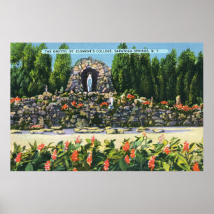 Poster Rua. O Grotto da Faculdade de Clement