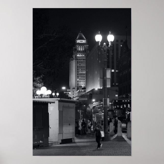 Poster Rua Olvera, Los Angeles (Frente)