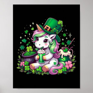 Poster Rua Patrick Day Camisetas Raparigas Unicóricas Irl