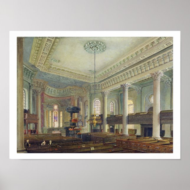 Póster Rua. Paul, Deptford (c/c no papel) (Frente)