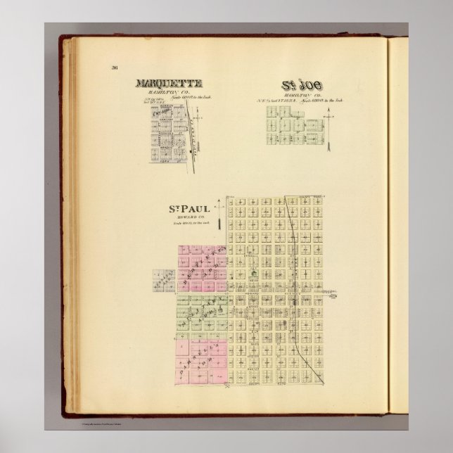 Póster Rua, Paul, Marquette e Rua Joe, Nebraska (Frente)