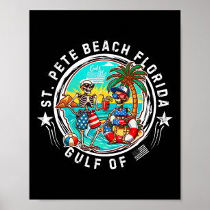 Poster Rua, Pete Beach, Florida Men And Women