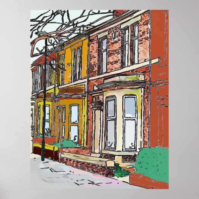 Póster Rua Philadelphia (Frente)