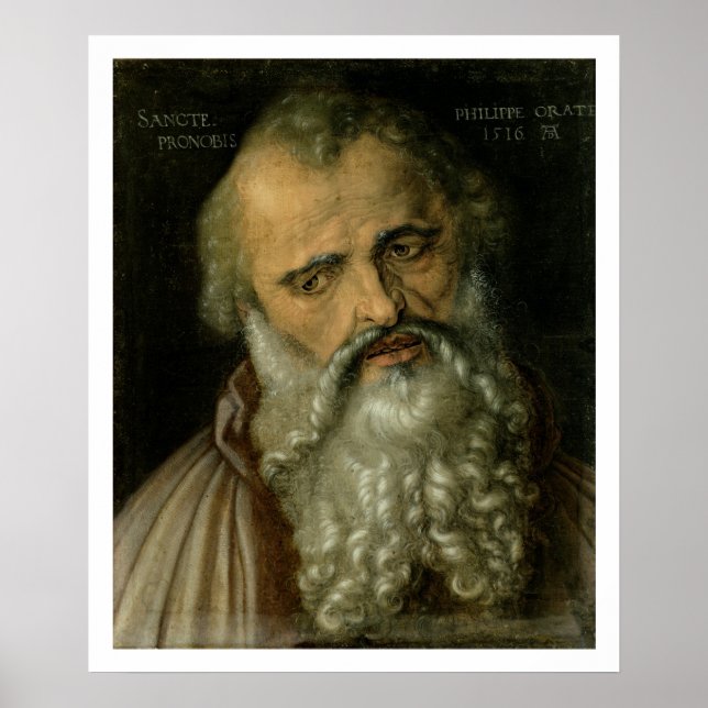 Póster Rua. Philip o Apóstolo, 1516 (óleo na canvas) (Frente)