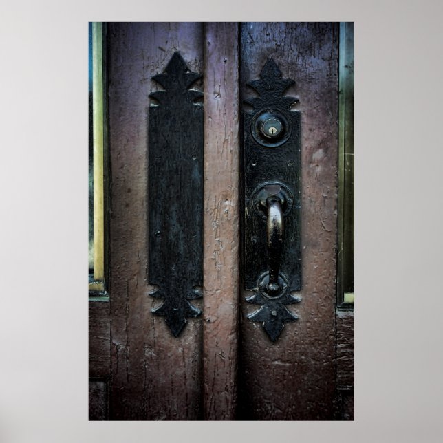 PÓSTER RUA POSTADA WWP DE TRAVA DE PORTA. SUBSTÂNCIA (Frente)