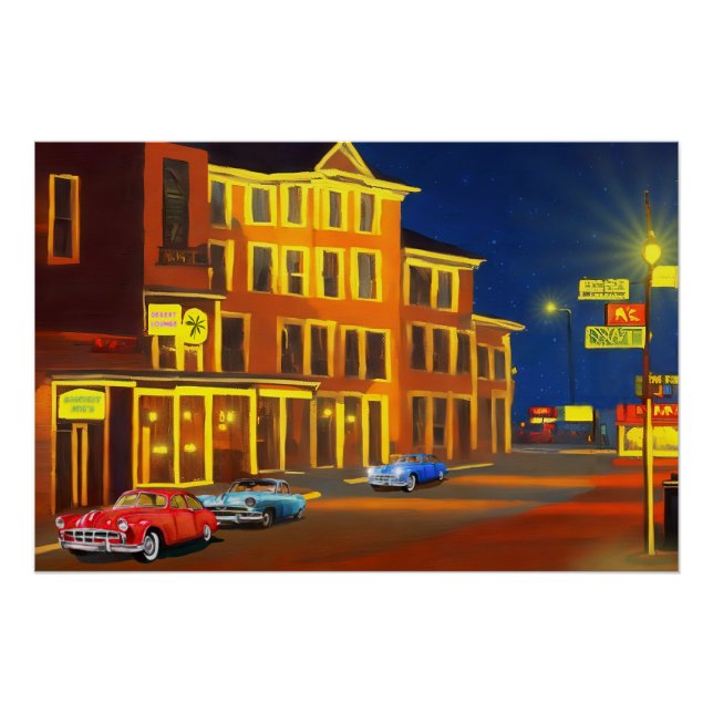 Póster Rua Principal (Frente)