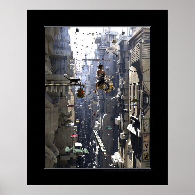 Poster Rua Principal (Leste) (Frente)