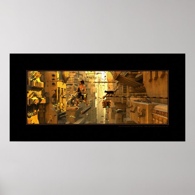 Póster Rua Principal (Oeste) (Frente)