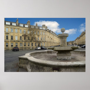 Poster Rua Pulteney excelente, Bath.