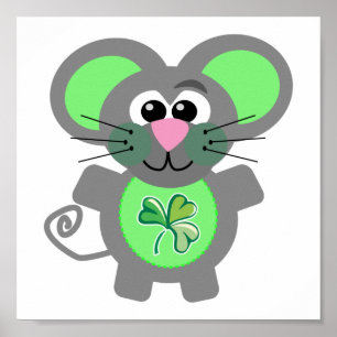 Poster Rua. Rato Patty's Day Goofkins