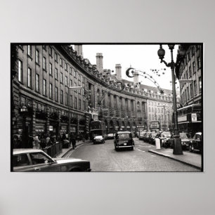 Póster Rua regente, Londres