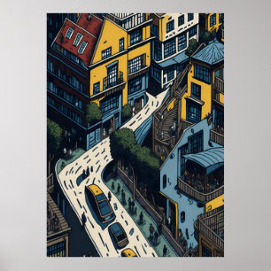 Poster Rua São Francisco