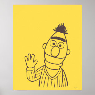 Poster Rua Sésamo   Bert