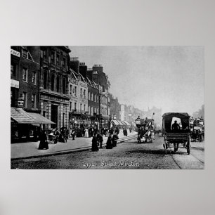 Póster Rua superior, Islington, c.1906