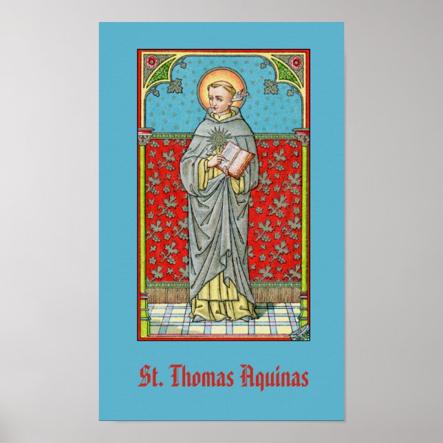 Poster Rua. Thomas Aquinas (VVP 002) (Frente)