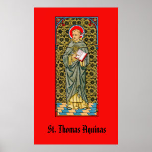 Poster Rua. Thomas Aquinas (VVP 003)