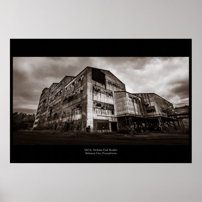 Poster Rua Velha, Nicholas Coal Breaker (Frente)