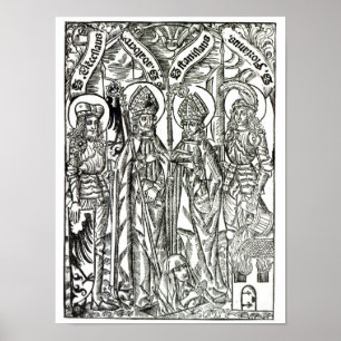 Poster Rua. Wenceslaus, Adalbert, Stanislaus Rua. Florian