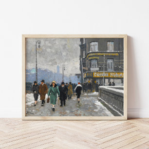 Poster Rua Winter   Paul Fischer