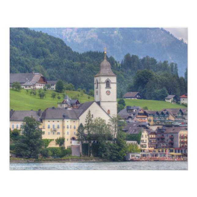 Póster Rua Wolfgang Am Wolfgangsee (Frente)