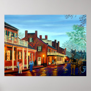 Póster Ruas Cênicas. Charles Historic District II