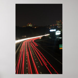 Póster ruas da cidade