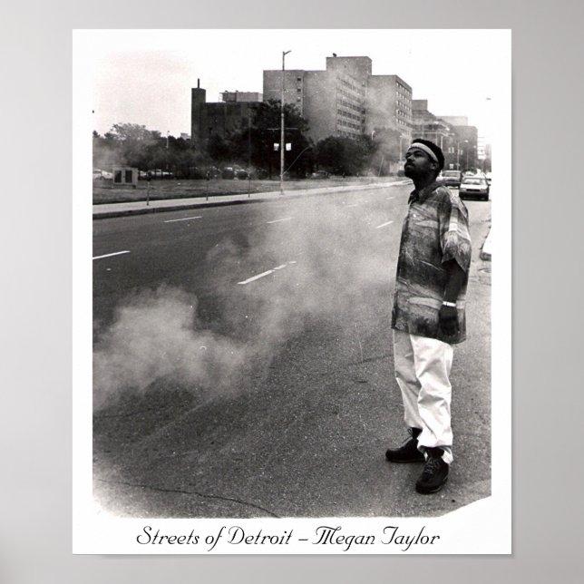 Póster Ruas de Detroit (Frente)