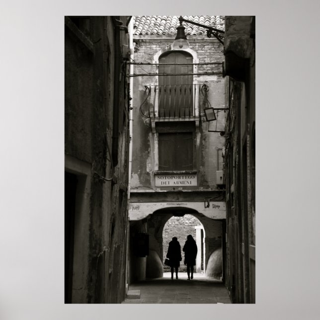 Póster Ruas de Veneza II (Frente)