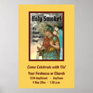 Poster Ruas. Florim com Balde (Smoke; M 019)