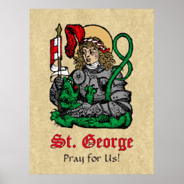 Poster Ruas. George e o Dragão (Nuremberga)