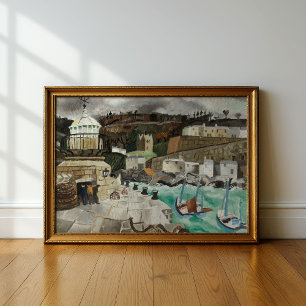 Poster Ruas. Ives, Cornwall Christopher Wood