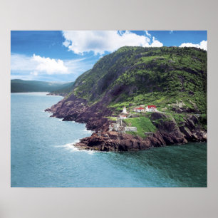 Póster Ruas. John's, Newfoundland, Canada,