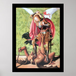 PÓSTER RUAS. MICHAEL, DRAGÃO E JUSTIÇA