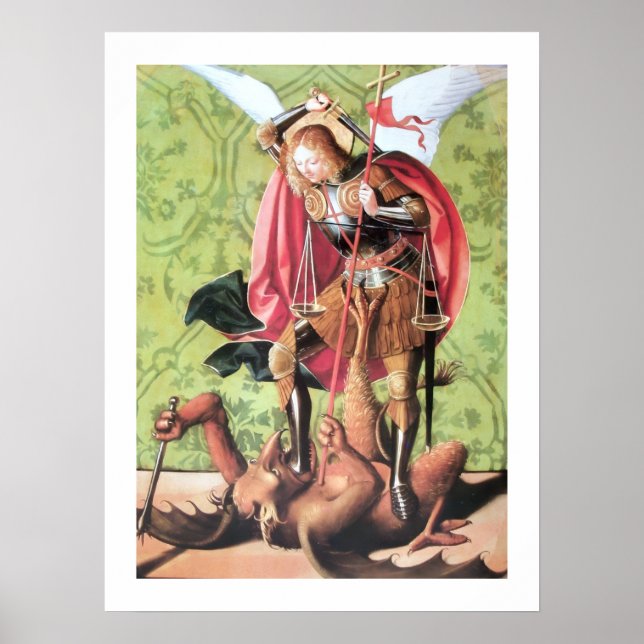 PÓSTER RUAS. MICHAEL, DRAGÃO E JUSTIÇA (Frente)