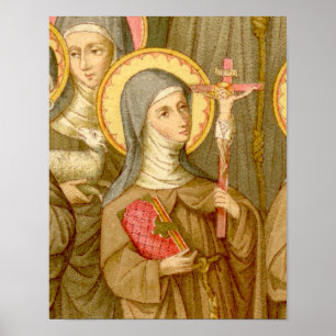 Poster Ruas. Somente Colette of Corbie (SAU 027) 11"x14"