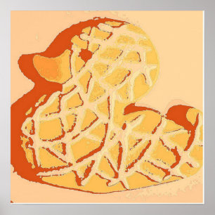 Póster Rubber Duckie Pop Art