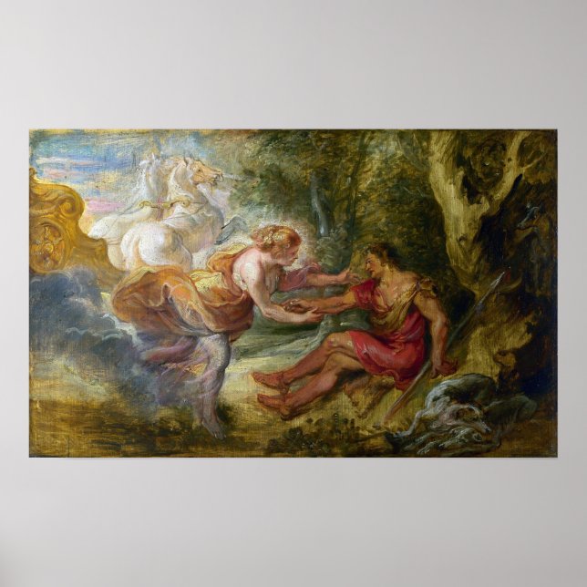 Poster Rubens - Aurora Raptando Cefalo (Frente)