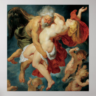 Poster Rubens - Borei Abduts Orifia, 1620