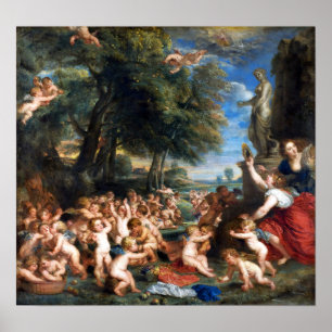 Poster Rubens - Culto De Vênus