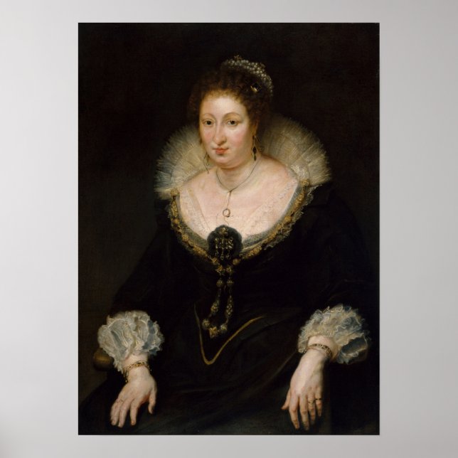 Poster Rubens - Lady Alethea Talbot Condessa De Arunde (Frente)