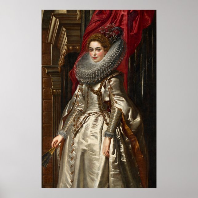 Poster Rubens - Marquesa Brigida Spinola Doria (Frente)