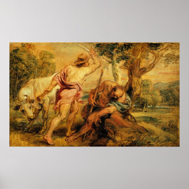 Poster Rubens - Mercúrio E Argos 1636 (Frente)