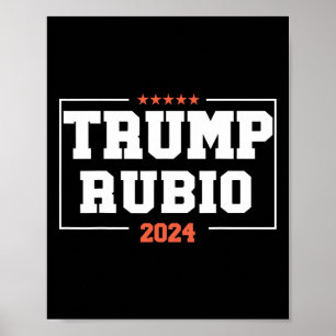 Poster Rubio Para O Presidente 2024 Campanha Pela Eleição