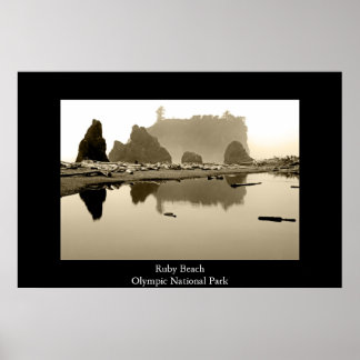 Póster Ruby Beach