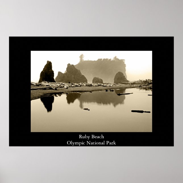 Póster Ruby Beach (Frente)