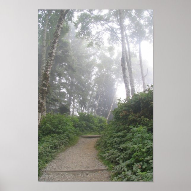 Poster Ruby Beach, Costa do Pacífico - WA (Frente)