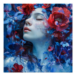 Póster Ruby e Periwinkle Fantasy Mulher