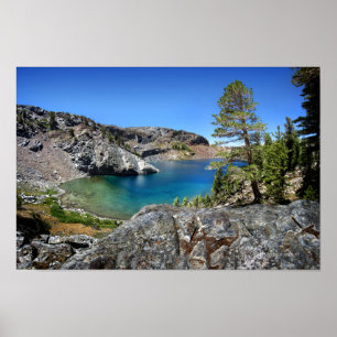 Póster Ruby Lake - John Muir Trail - Sierra Nevada