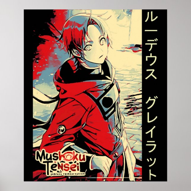 Poster Rudeus Greyrat (Frente)